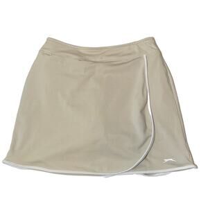 SLAZENGER Women’s S Skort Tan Polyester Spandex